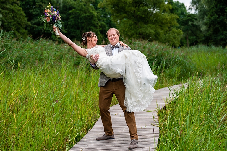 Trouwfoto Bram en Daphne - Alkmaar