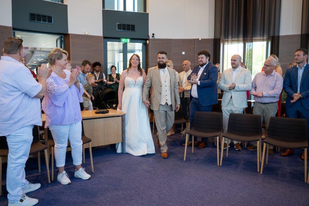 Ceremonie gemeentehuis Beverwijk
