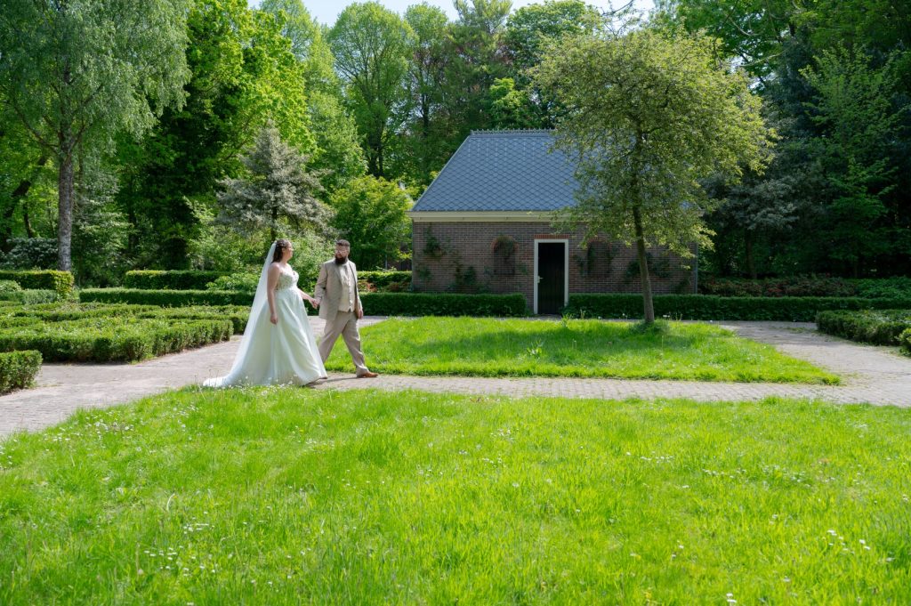 Trouwfoto Park Scheybeeck Beverwijk